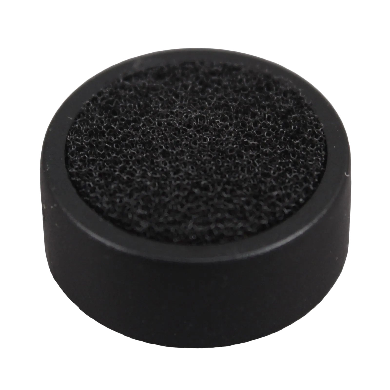 Swatcom black round mic capsule for Broadcast Camera headsets part number AK-MIC01